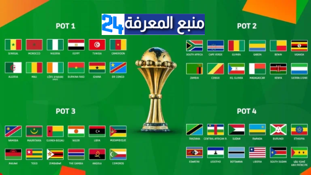 جدول مباريات دور المجموعات لبطولة كأس أمم أفريقيا 2024