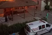 قصف المستشفى الأهلي المعمداني