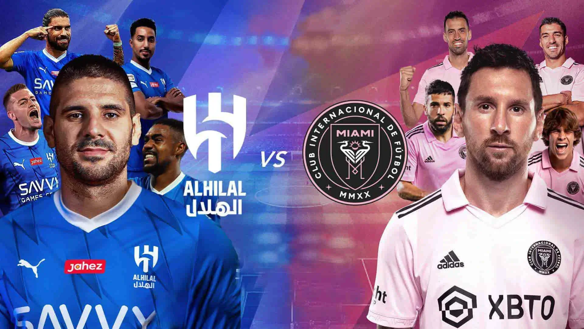 مشاهدة مباراة الهلال وانتر ميامي بث مباشر في كأس موسم الرياض